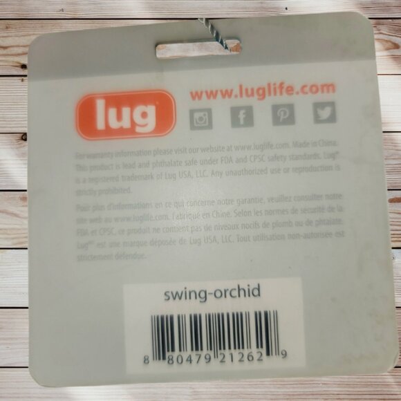 LUG Mini Crossbody - Swing/Orchid - Magenta Dark Pink - Adjustable Strap - RFID - Picture 10 of 10